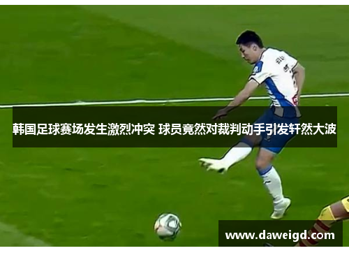 韩国足球赛场发生激烈冲突 球员竟然对裁判动手引发轩然大波